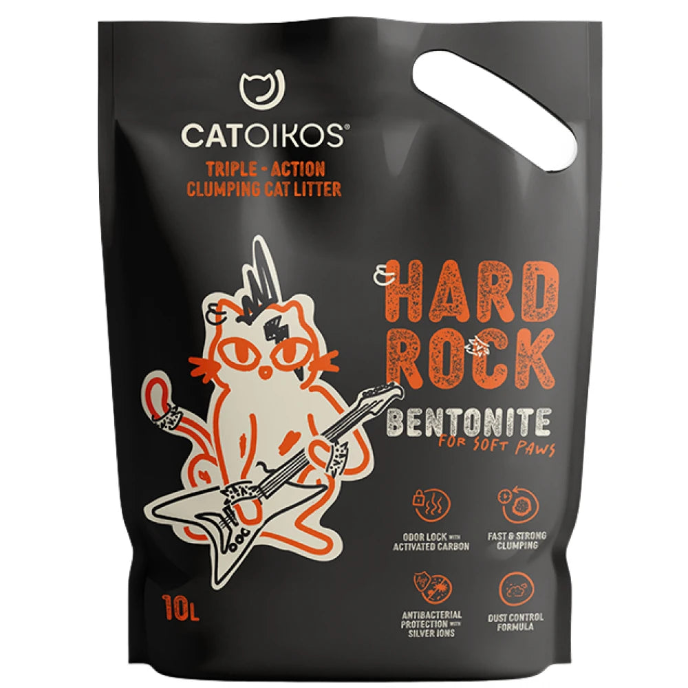 Άμμος Γάτας Catoikos Hard Rock Bentonite Cat Litter 10L (9kg)