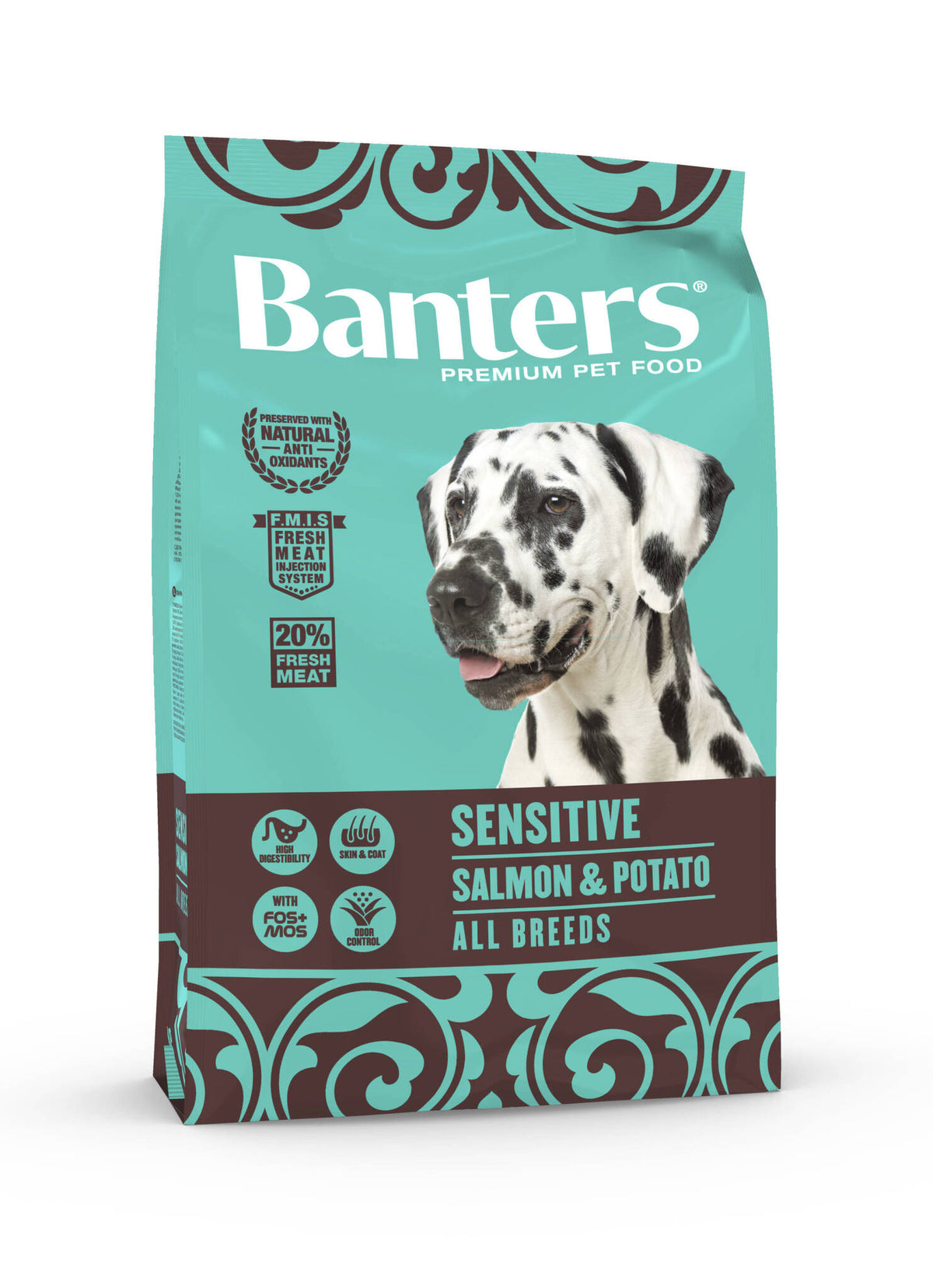 Ξηρά Τροφή Σκύλου Banters Sensitive Salmon and Potato 3kg