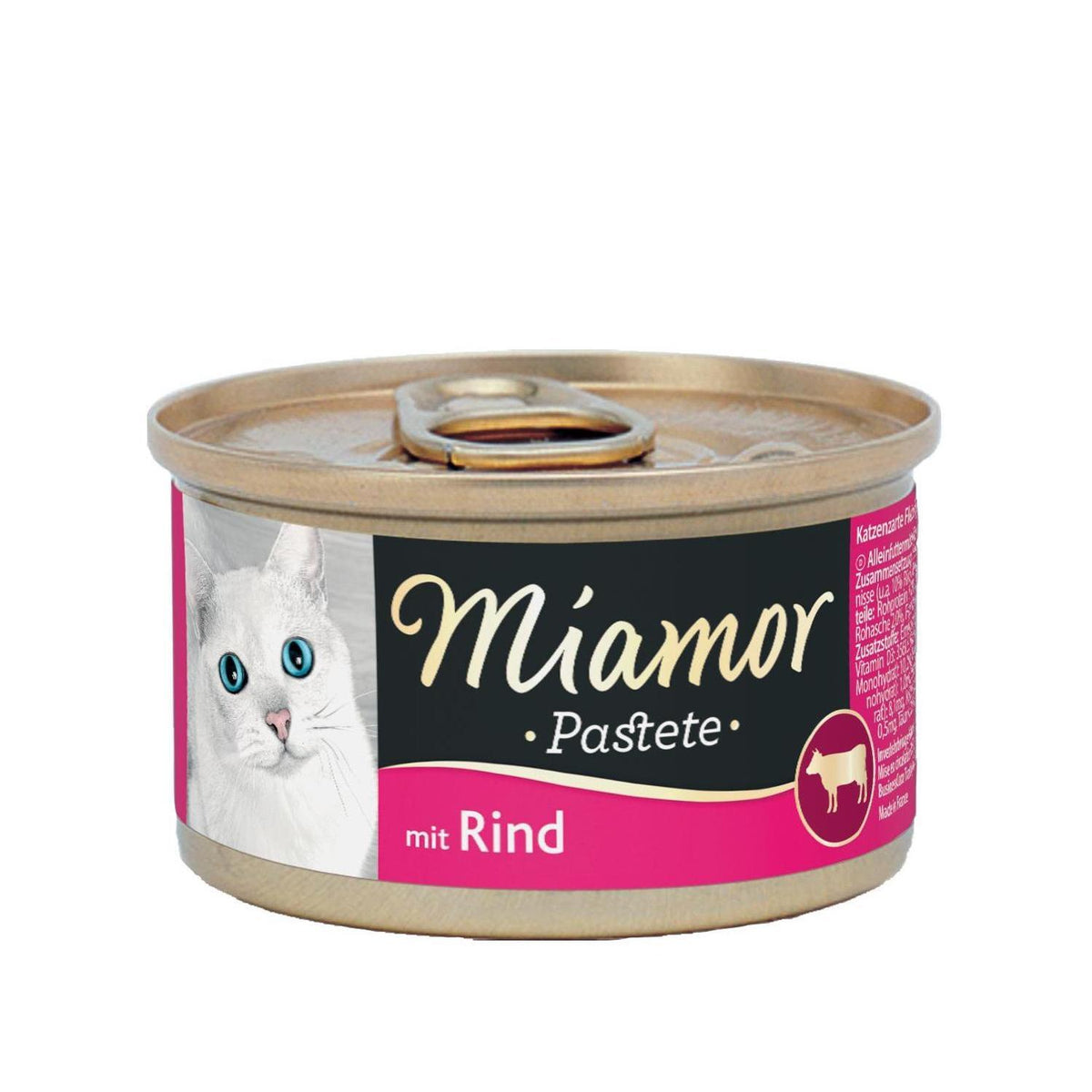 Υγρή Τροφή Γάτας MIAMOR Pastete Beef 85 gr