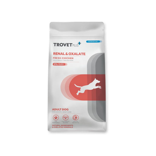 Ξηρά Τροφή Σκύλου TROVET PLUS Adult Dog Renal & Oxalate Fresh Chicken 3Kg