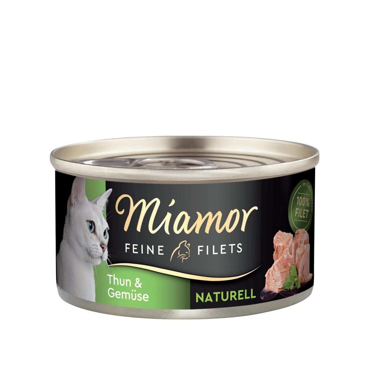 Υγρή Τροφή Γάτας Feine Filets Naturell Tuna & Vegetables 80gr