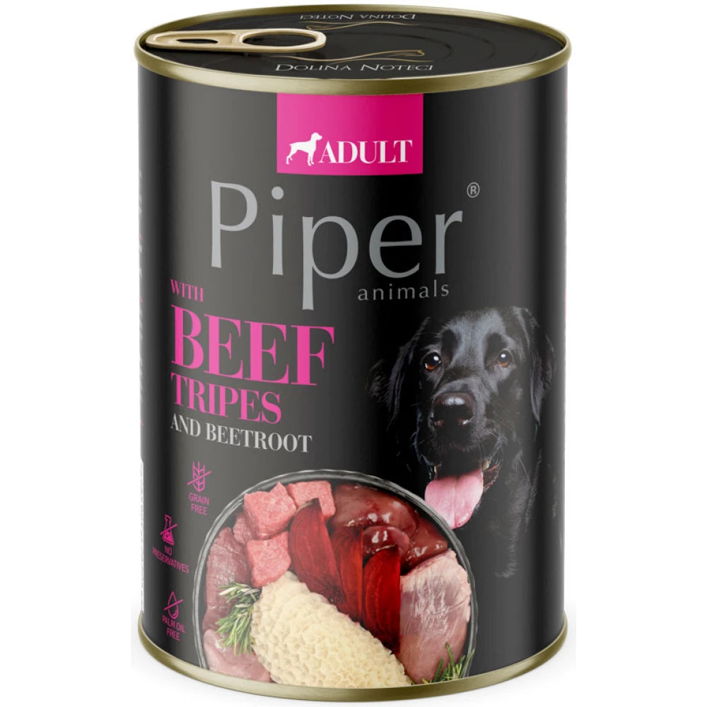 Υγρή Τροφή Σκύλου Piper Adult Εντόσθια Βοδινού 400gr