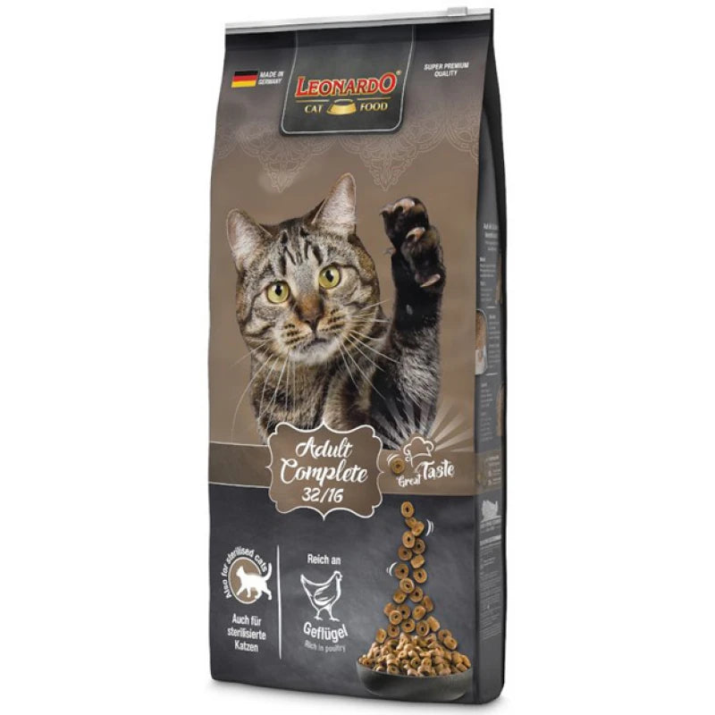 Ξηρά Τροφή Γάτας Leonardo Adult 32/16 Complete 1.8kg