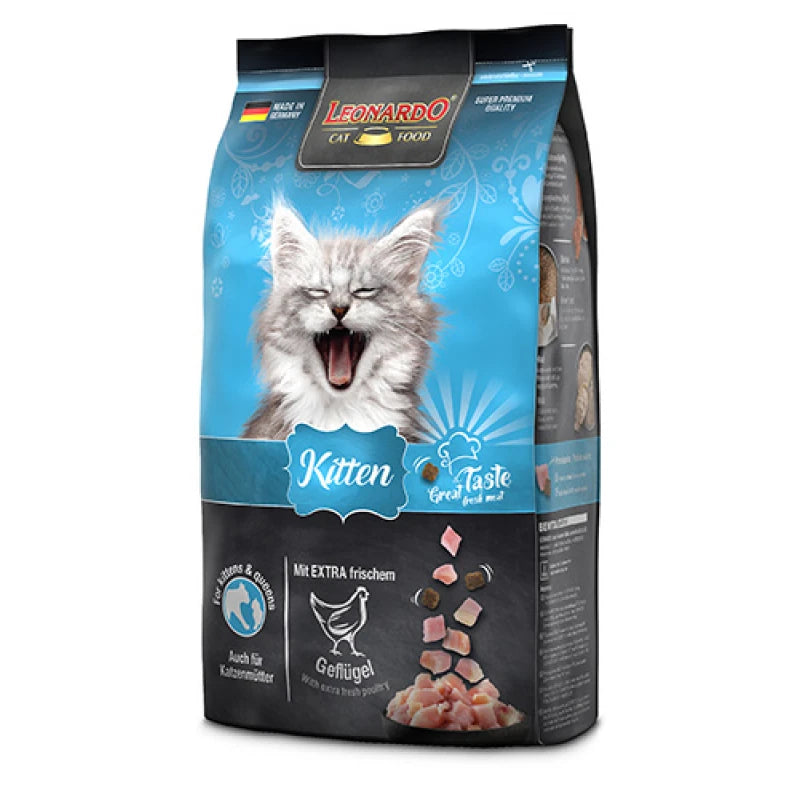 Ξηρά Τροφή Γάτας Leonardo Kitten 1.8kg