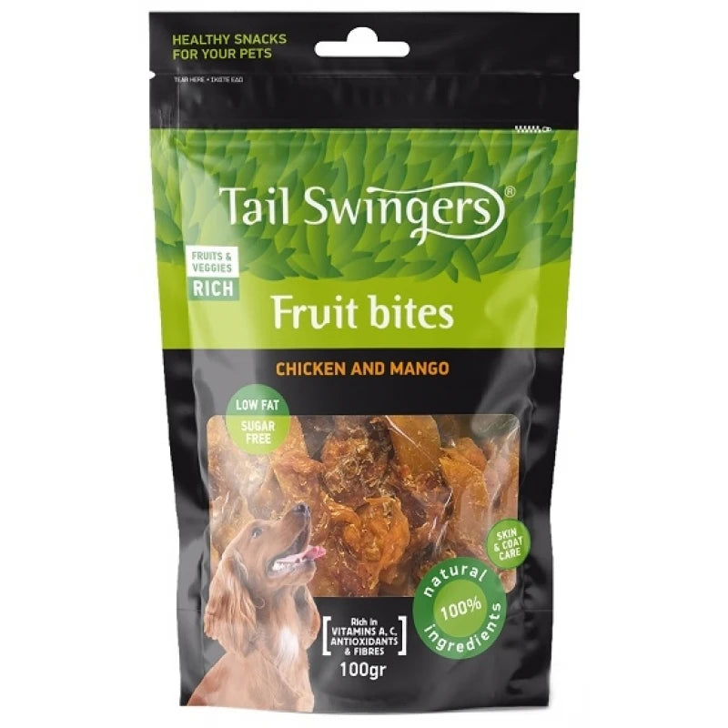 Λιχουδιές Σκύλου Pet Interest Tailswingers Mango bites with Chicken 100gr