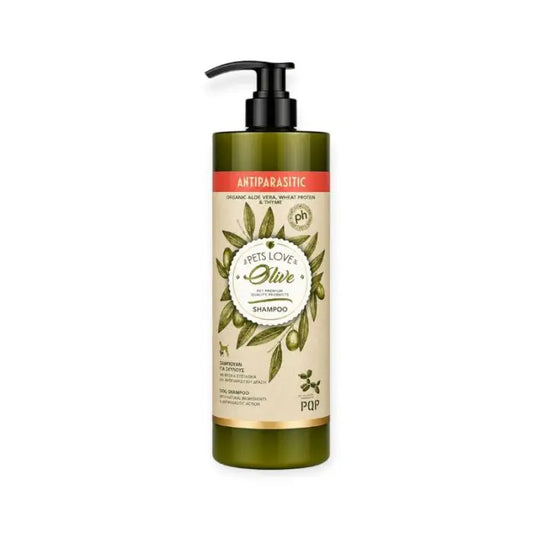 Φυσικό Σαμπουάν Σκύλου PQP Olive Antiparasitic 500ml