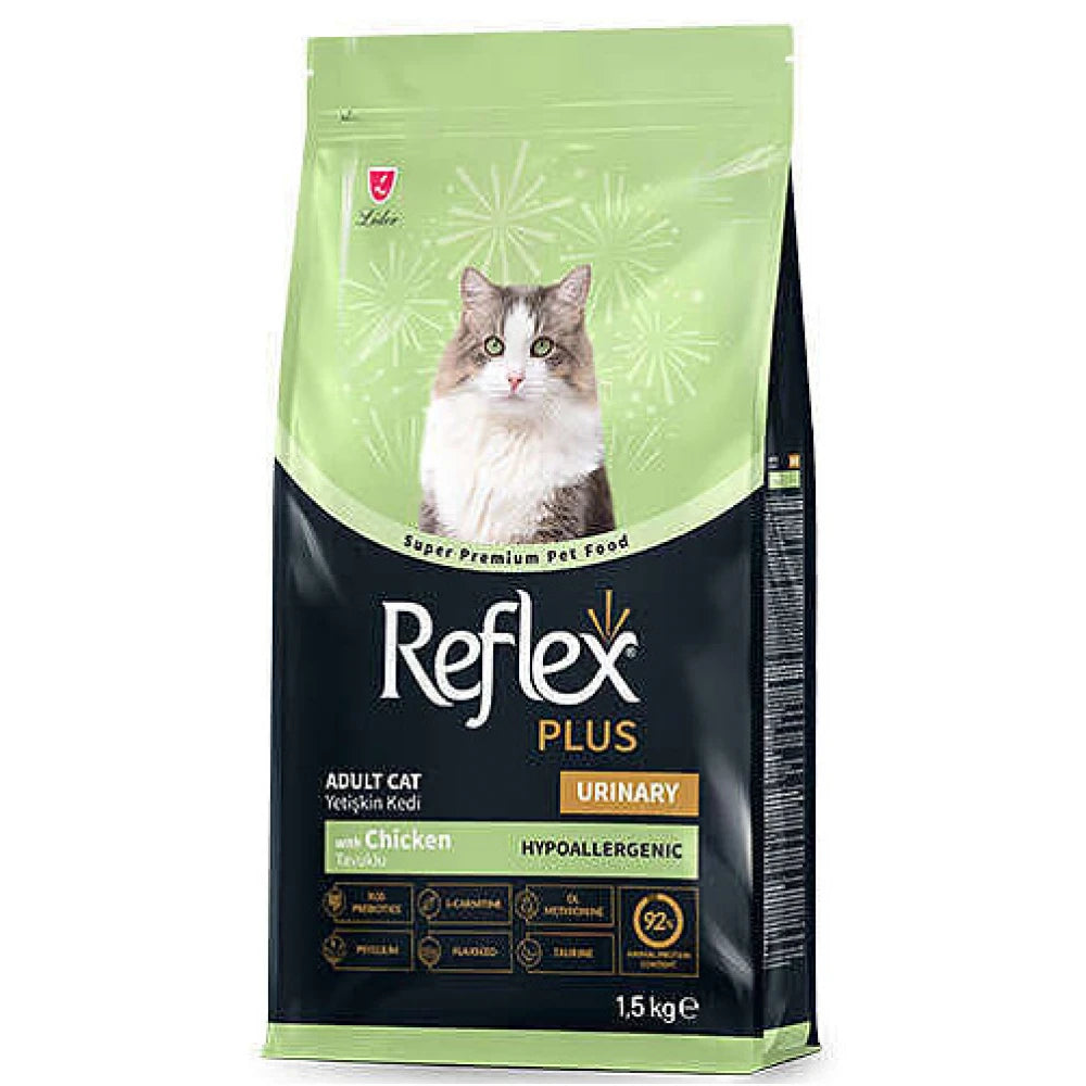 Ξηρά Τροφή Γάτας Reflex Plus Adult Urinary με Κοτόπουλο 1,5kg