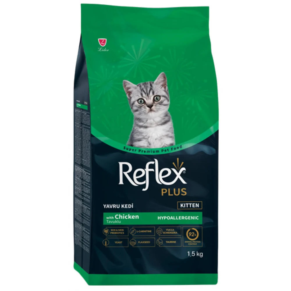 Ξηρά Τροφή Γάτας Reflex Plus Kitten Chicken 1,5kg