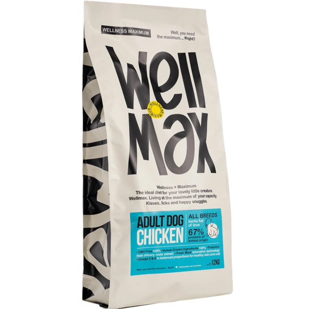 Ξηρά Τροφή Σκύλου WellMax Adult Dog Chicken 12kg