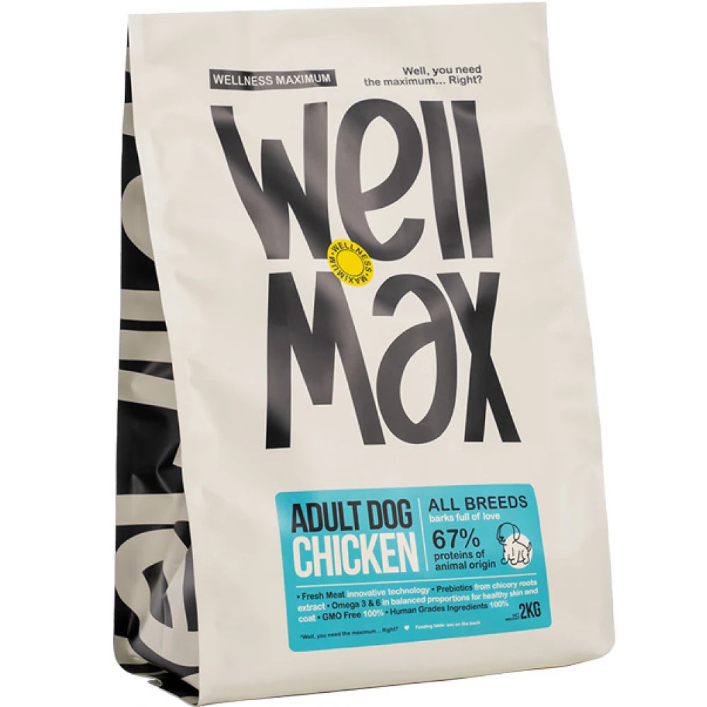 Ξηρά Τροφή Σκύλου WellMax Adult Dog Chicken 2kg