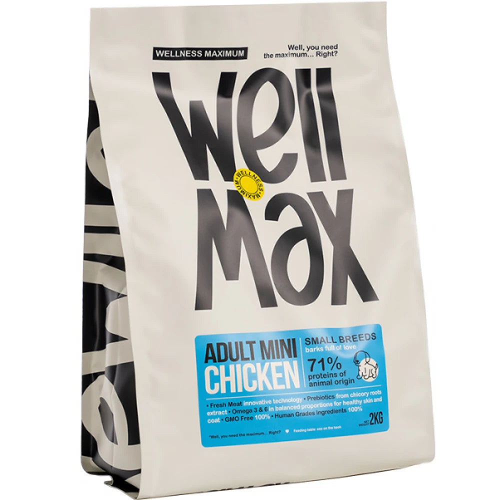 Ξηρά Τροφή Σκύλου WellMax Adult Chicken Mini Breed 5 kg
