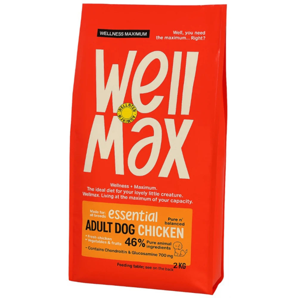 Ξηρά Τροφή Σκύλου Wellmax Essential Adult Chicken 14kg