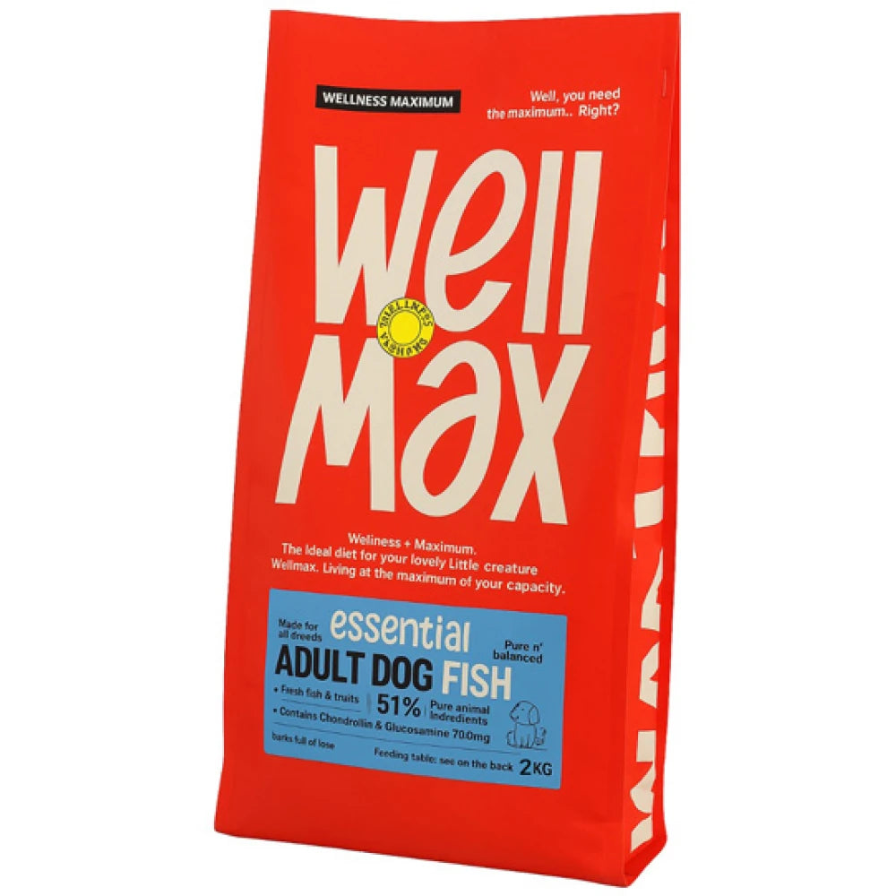 Ξηρά Τροφή Σκύλου Wellmax Essential Adult Fish 14kg