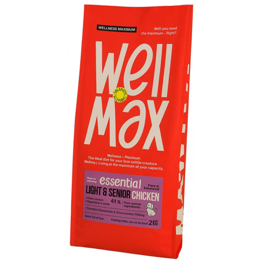 Ξηρά Τροφή Σκύλου Wellmax Essential light & senior Chicken 2kg