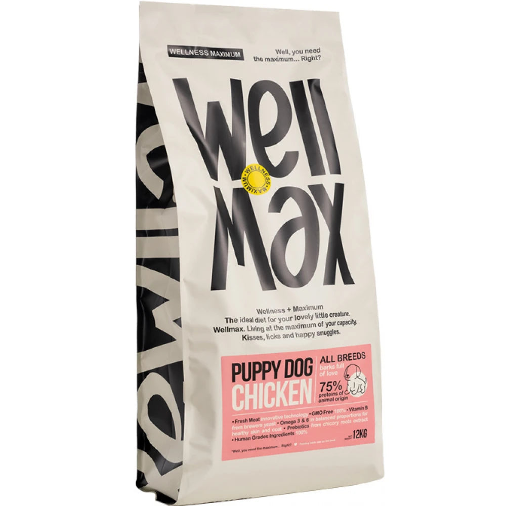 Ξηρά Τροφή Σκύλου WellMax Puppy Chicken 12kg
